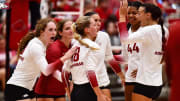 Best Hogs Volleyball Team This Century Opens with Thumping Win