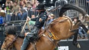 Crawley Hangs on In Saddle Bronc at Texas Circuit Finals