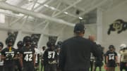 Colorado's Juwan Mitchell front and center at practice