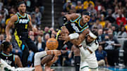 Indiana Pacers survive 54 points from Giannis Antetokounmpo to beat Milwaukee Bucks
