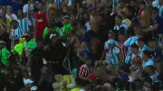 Brazil Vs Argentina Delayed By Violence In Crowd