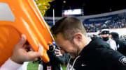 Memphis Football Coach Ryan Silverfield Gets Minor Injury From Gatorade Shower After Bowl Win