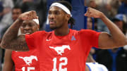 SMU's Last Chance Gets De-railed, Clangs off Rim at North Texas