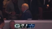 NFL Fans Roasted Cowboys' Jerry Jones After Fox Cameras Caught His Stunned Reaction to Packers TD