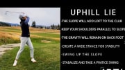 How to handle uphill lies