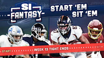 Fantasy Football Start 'Em, Sit 'Em Week 13: Tight Ends - Sleepers, Fades, Matchups, DFS Bargains