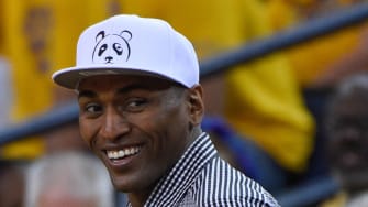 Metta Sandiford-Artest  shares the story of how Michael Jordan forgave him after he cracked His Airness' ribs in a pickup game