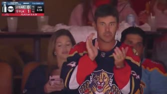 A Fired Up Brooks Koepka Celebrating PGA Championship Win at NHL Playoff Game Led to Lots of Jokes