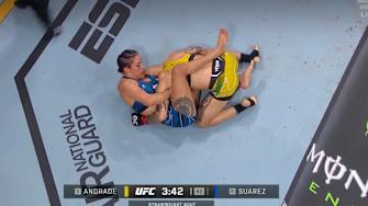 VIDEO: Tatiana Suarez Dominates & Submits Former UFC Champion Jessica Andrade
