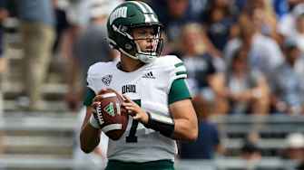Ohio QB Kurtis Rourke Leaves First Game Back From Torn ACL With Apparent Injury
