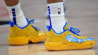 Russell Westbrook Debuts New 'UCLA' Sneakers
