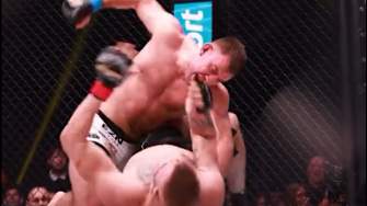 MMA VIDEO: Fighter Who Defeated UFC's Tom Aspinall Claims Another Impressive Win at OKTAGON 52