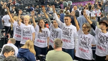 Hong Kong Protesters Make Presence Felt in Brooklyn, Issue Continues to Follow NBA
