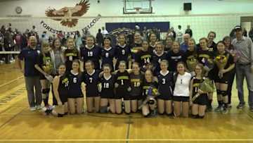 HS Volleyball Team Buys Uniforms For Opponents After Wildfires