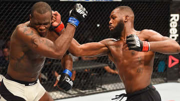 Jon Jones defeats Ovince Saint Preux at UFC 197