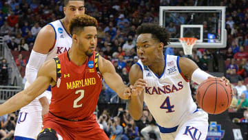 No. 1 Kansas runs away from No. 5 Maryland to reach Elite Eight