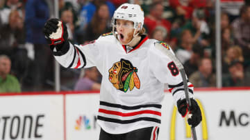 Blackhawks withstand late Wild surge in Game 4, complete series sweep