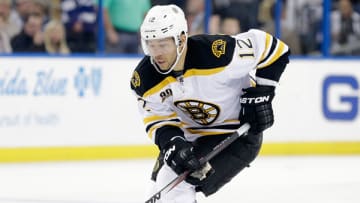 Jarome Iginla out of Bruins' lineup with 'lower-body injury'