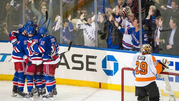 Rangers take advantage of the power play to win Game 1 over Flyers