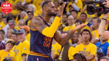 LeBron James adds to legend in Cavs' stunning Game 2 win over Warriors