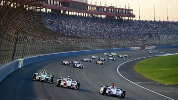 Helio Castroneves: Heading for a really, really hot race at Fontana