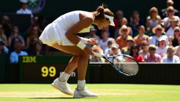 Garbine Muguruza defeats Agnieszka Radwanska to make first Slam final