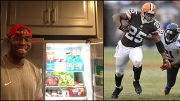Fridge Raider: Cleveland Browns running back Chris Ogbonnaya