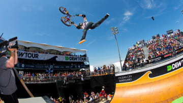 Fridge Raider: BMX rider Jamie Bestwick