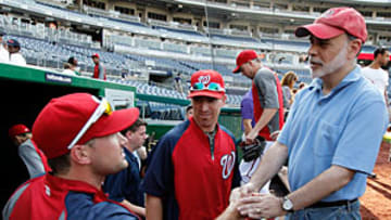 Washington bigwigs cross partisan divide to root on Nationals