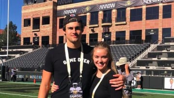 Olsen on the fence about playing last high school football season