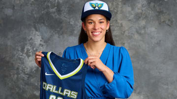 WNBA Draft: Veronica Burton drafted seventh overall by Dallas Wings, receives congratulatory call from Tom Brady