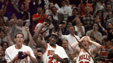 Detlef Schrempf said the Chicago Bulls were nearly unbeatable in the 90s
