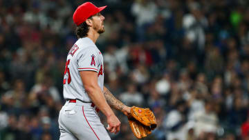 Angels’ Lorenzen Rips Current Baseballs After Hitting Justin Upton in Head