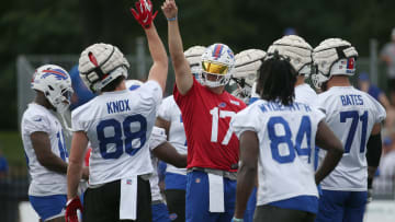 Josh Allen's Bills Training Camp Menu: Turkey Burgers and Touchdowns