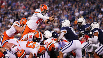 Garrett Shrader's Big Day Leads Syracuse Blowout of UConn