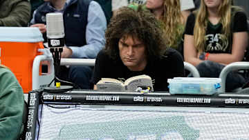 Robin Lopez Goes Viral for Reading Book Courtside at Bucks Game After Team Traded Him