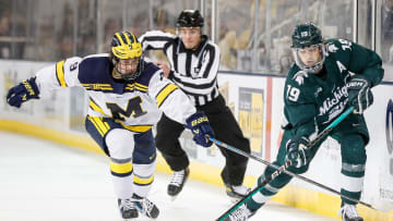 MSU Hockey Beats Michigan, 5-1, Setting Up Series Finale In Detroit