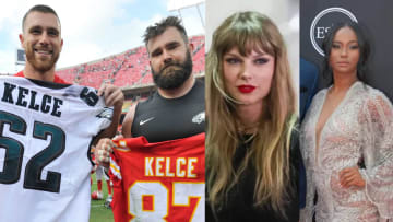 Taylor Swift Travels To Super Bowl As Travis Kelce Ex-Girlfriend Parties with 49ers