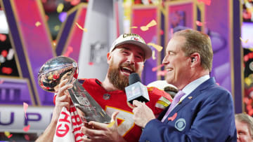 Travis Kelce, Chiefs Had So Much Fun Celebrating Super Bowl Win in Raiders’ Locker Room