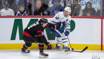 Should Morgan Rielly Be Suspended For Cross-Checking Ridly Greig?
