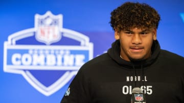 Titans/Scouting Combine: BYU's Kingsley Suamataia Ready to 'Smack Some Heads' in NFL