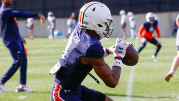 Auburn 5-Star Wide Receiver Gives An Update On Spring Practices