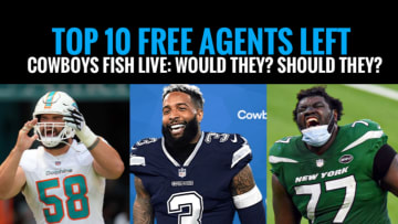 Cowboys Top 10 Free Agents Left; Will Dallas Ever Be 'Buyers'? FISH PODCAST