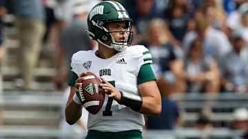 Ohio QB Kurtis Rourke Leaves First Game Back From Torn ACL With Apparent Injury