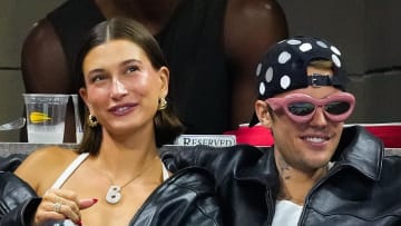 Justin Bieber Wears New Balance 550s at US Open