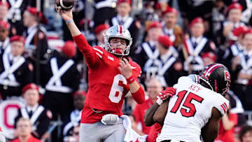 Buckeyes QB Kyle McCord Gets Set To Battle Veteran Notre Dame Defense