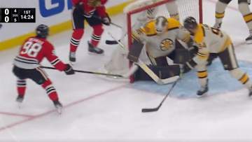 Blackhawks’ Connor Bedard Scores First Goal of NHL Career in Brilliant Fashion