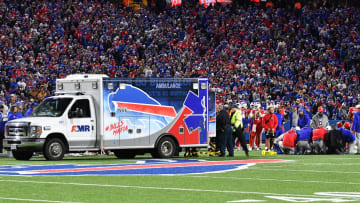 Bills’ Damien Harris Released From Hospital After Scary Neck Injury, per Report