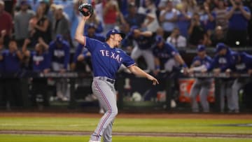 Former Virginia Pitcher Josh Sborz Clinches World Series For Texas Rangers