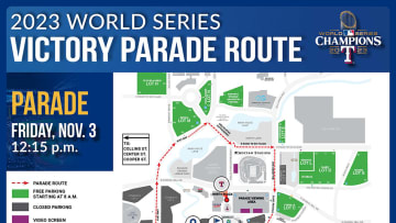 Updated Texas Rangers World Series Victory Parade Info for Friday